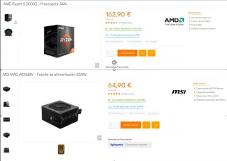 PC Gaming RX 6600, SSD 1TB