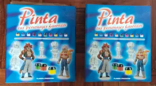 Figuras Dragon Ball Blancas para pintar