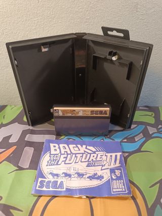 Back to the Future III Master System PAL ESP