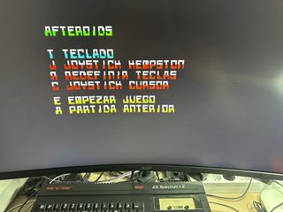 Afteroids - ZX Spectrum