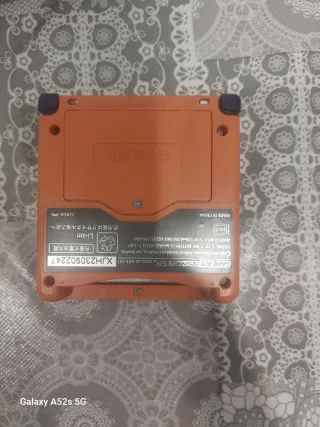 Nintendo Game Boy Advance SP Naranja