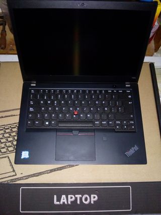 Portátil Lenovo T480S i5 8a 8Gb RAM 256Gb SSD 14"