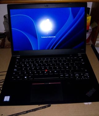 Portátil Lenovo T480S i5 8a 8Gb RAM 256Gb SSD 14"