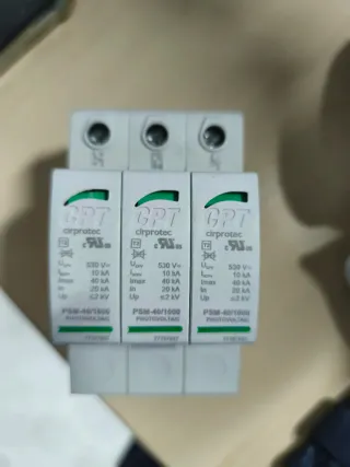 Protector Sobretensiones Fotovoltaico Cirprotec GP