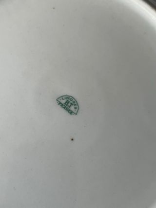 VAJILLA ANTIGUA PORCELANA LIMOGES