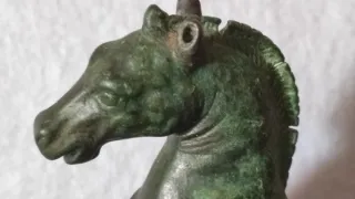 Caballo Bronce Siglo XIX