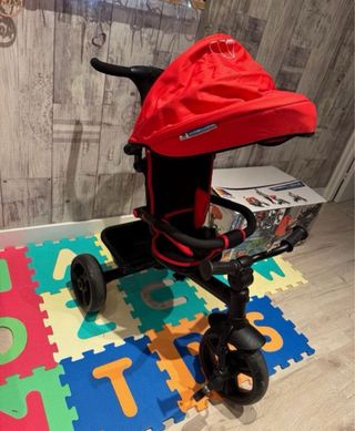 Trona, mesa aprendizaje, cocinita y carrito