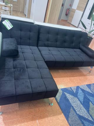 Sofá Cama Negro Oferta