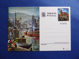 Tarjeta Postal España 1976 Bilbao