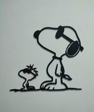 Adorno Snoopy para puerta