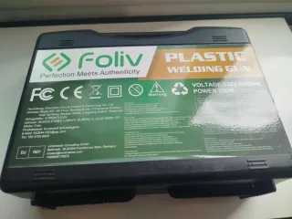 Kit soldadora plástico Foliv + grapas