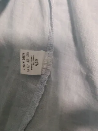 Camicia donna puro lino vintage