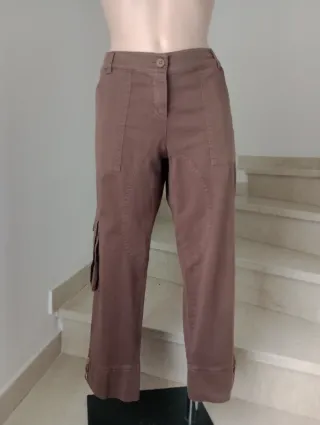 Tailleur pantalone marrone