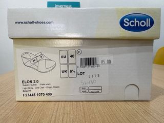 Sandalias Scholl Elon Talla 40 Gris