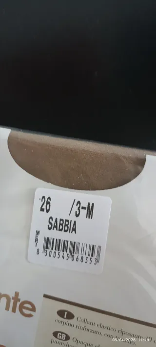 Collant Riposanti 40 den sabbia M