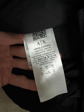 Pantalón Armani Negro