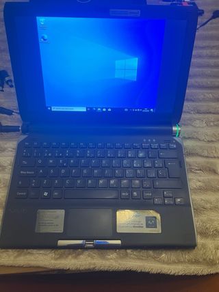 Sony Vaio portátil negro