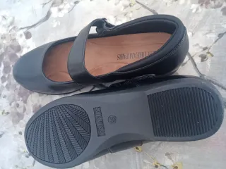 Zapatos planos piel Dream Pairs negros talla 40