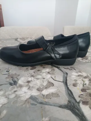Zapatos planos piel Dream Pairs negros talla 40