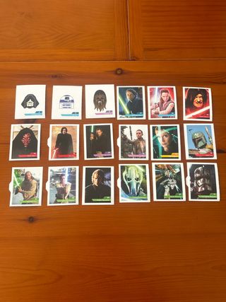 Cromos Star Wars El Dominio de la Fuerza