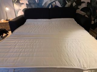 Sofá Cama Natuzzi Negro