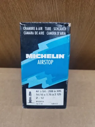 Cámara Michelin Airstop 14/16 x 1.75