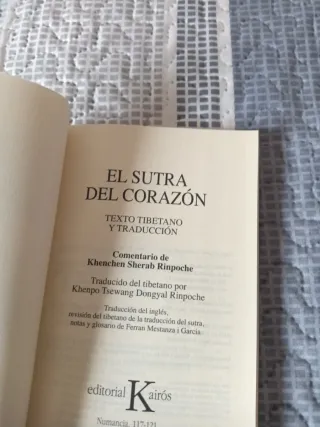 El sutra del corazón (Spanish Edition)