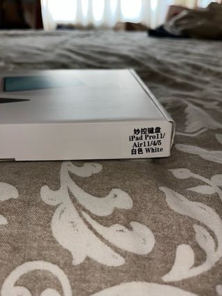 Teclado Blanco para iPad Air 11 Diseño Suspensión