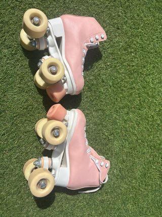 Patines artísticos rosas talla 31
