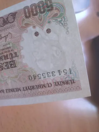 Billete Turquía V