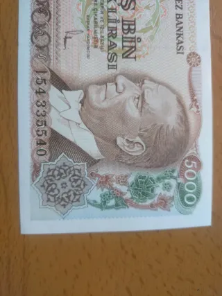Billete Turquía V