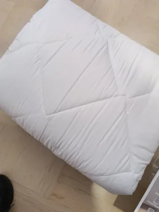 Topper matrimoniale trapuntato con elastico igieni