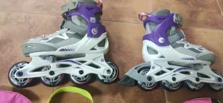 Patines niña talla 29-32 + Bolsa de la marca Oxelo