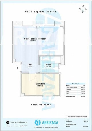 Piso en venta en Amara - Berri en San Sebastián-Donostia