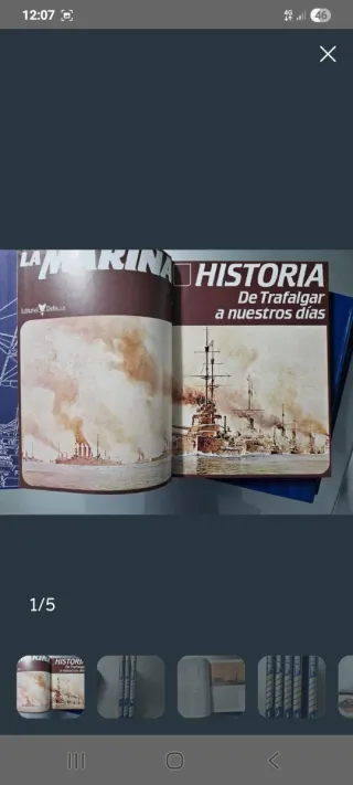 Coleccion libros La Marina