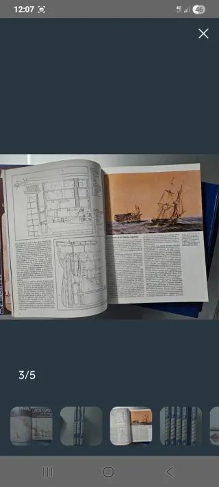 Coleccion libros La Marina