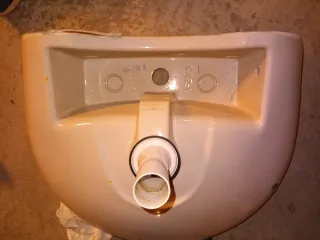 Lavabo Roca Redondo Blanco Porcelana.