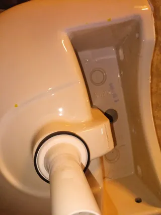 Lavabo Roca Redondo Blanco Porcelana.