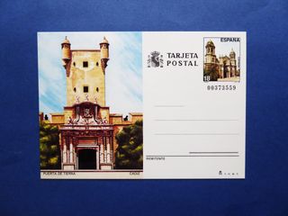 Tarjeta Postal España Cádiz 1988