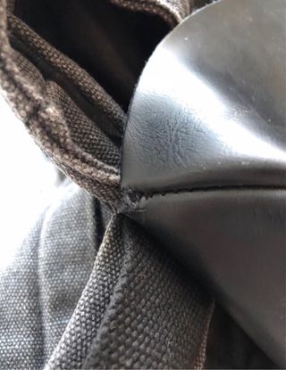 Zainetto in denim nero