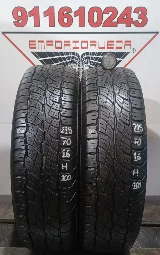 215 70 16 H BRIDGESTONE RUEDA AL 90% VIDA UTIL
