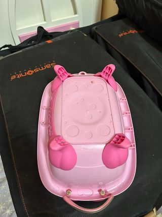 Bañera Nenuco rosa con estrellas