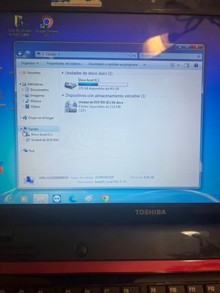 Portátil Toshiba Satellite