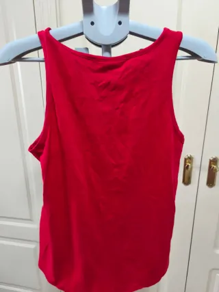 Camiseta Fila Roja sin Mangas