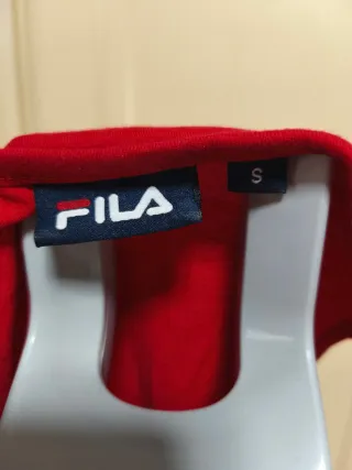 Camiseta Fila Roja sin Mangas