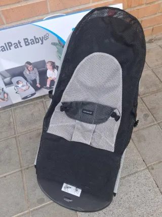 Hamaca Bebé Plegable con 2 fundas+juguete musical
