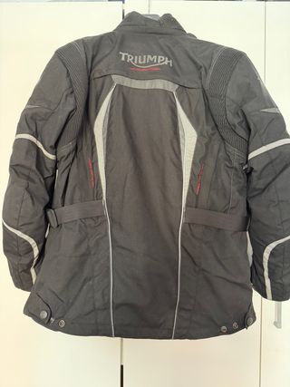 Chaqueta Moto Triumph 2 in 1 L Negra