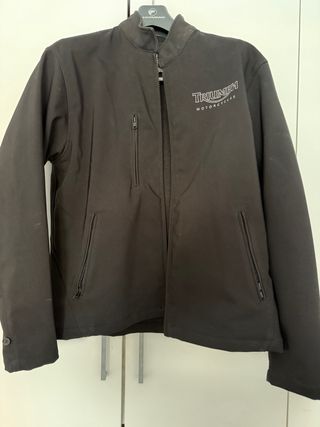 Chaqueta Moto Triumph 2 in 1 L Negra