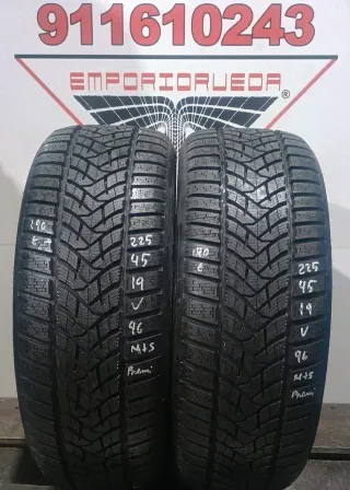225 45 19 V DUNLOP RUEDA PREMMIUM YA MONTADA