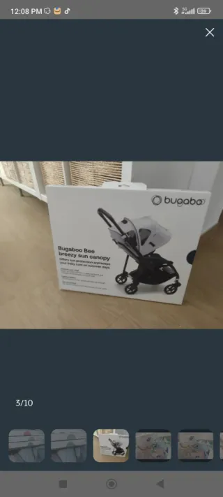 Capota verano Bugaboo Bee (azul y rosa)